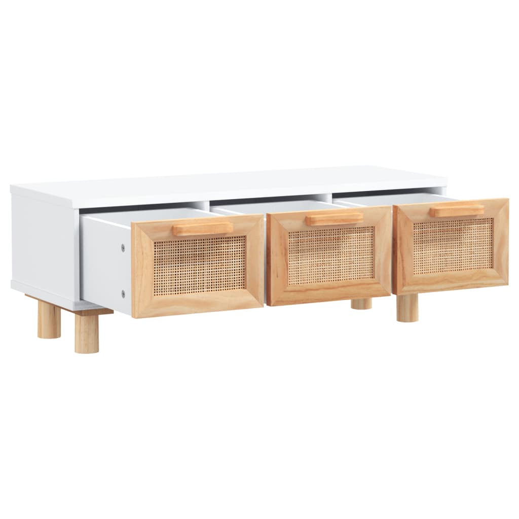 vidaXL Coffee Table 80x40x30 3-Drawer Living Room by vidaXL