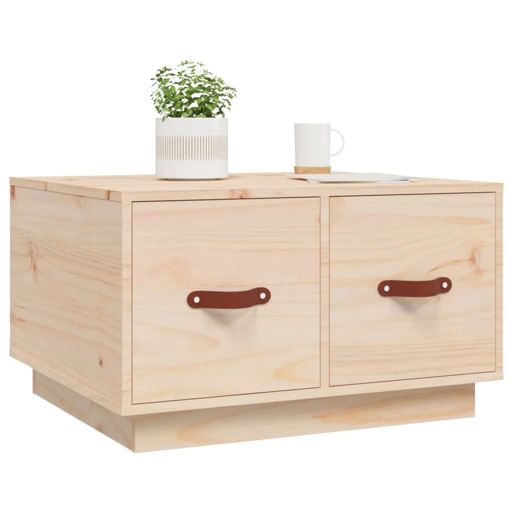 VidaXL Coffee Table 60x53x35 Solid Pine by vidaXL