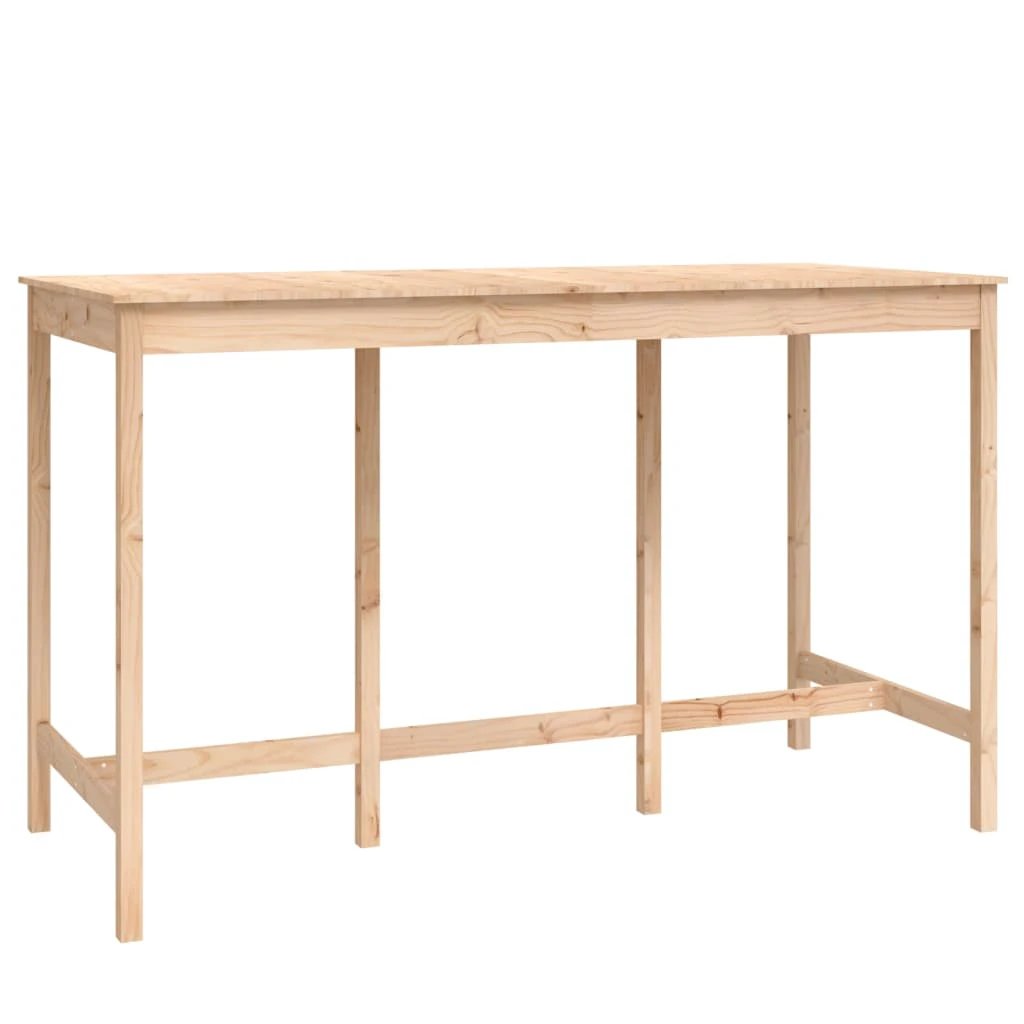vidaXL 9 Piece Bar Set Solid Wood Pine by vidaXL