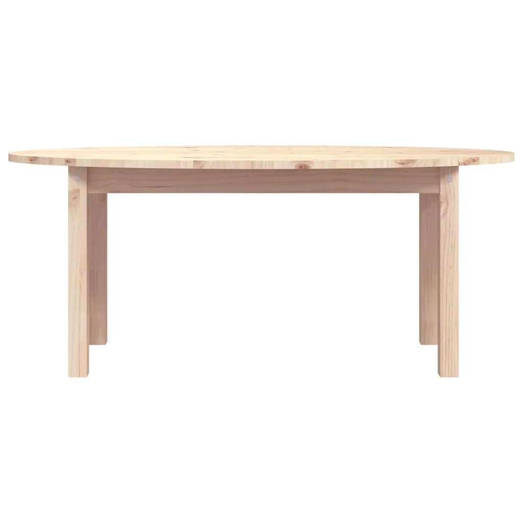 vidaXL Coffee Table 110x55x45 cm Solid Pine Wood Rustic Finish For Living Room Decor by vidaXL