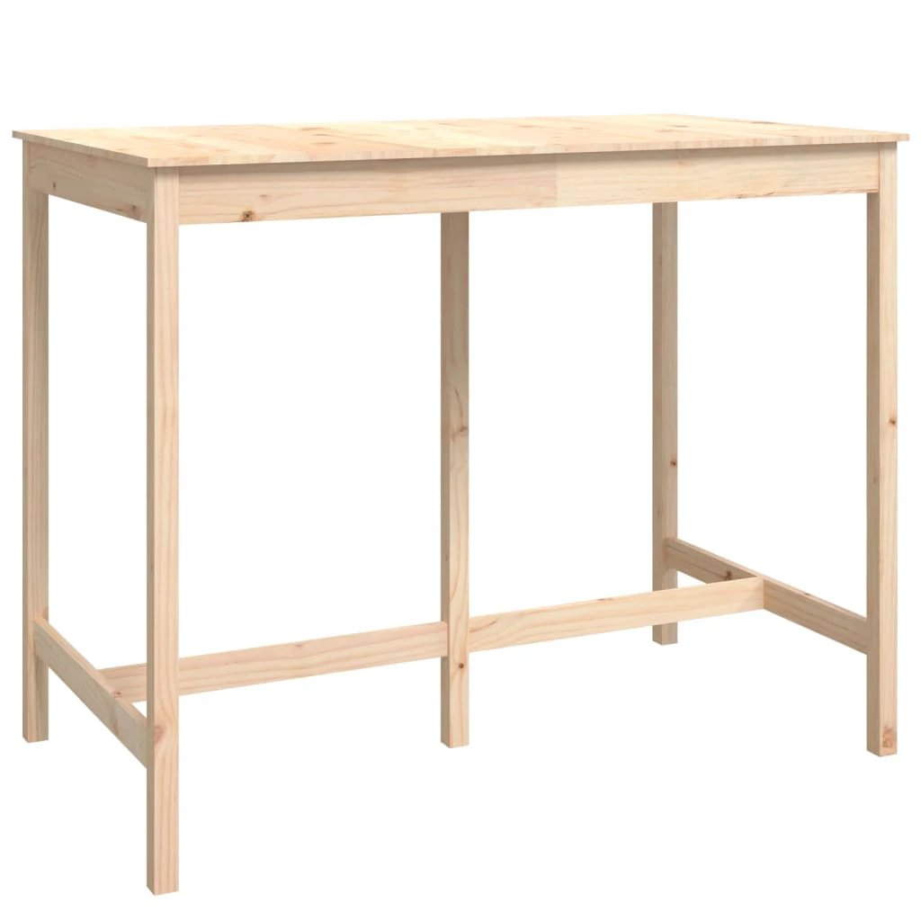vidaXL 7 Piece Bar Set Solid Wood Pine by vidaXL
