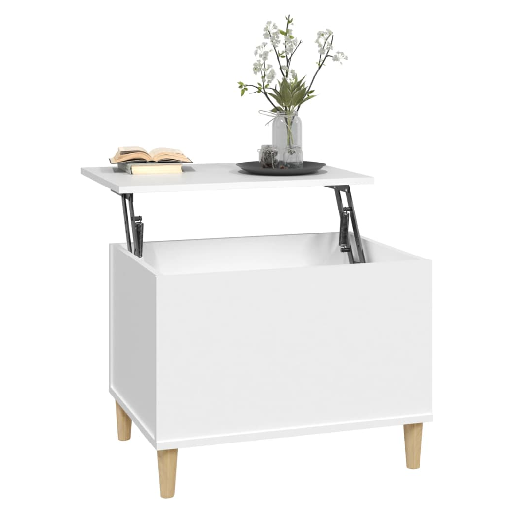 VidaXL Coffee Table 60x44.5x45 cm Lift Top With Hidden Storage For Living Room Area by vidaXL