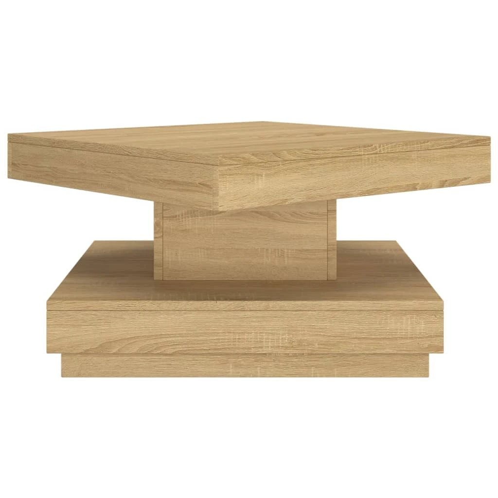 vidaXL Coffee Table 60x60x35 cm MDF Construction Durable Modern Living Room Accent Table by vidaXL