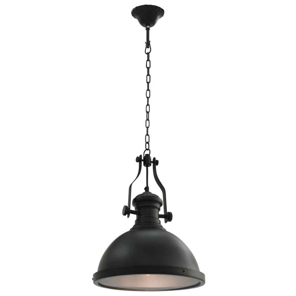 vidaXL vidaXL Ceiling Lamp Black Round E27 - Ceiling Lights