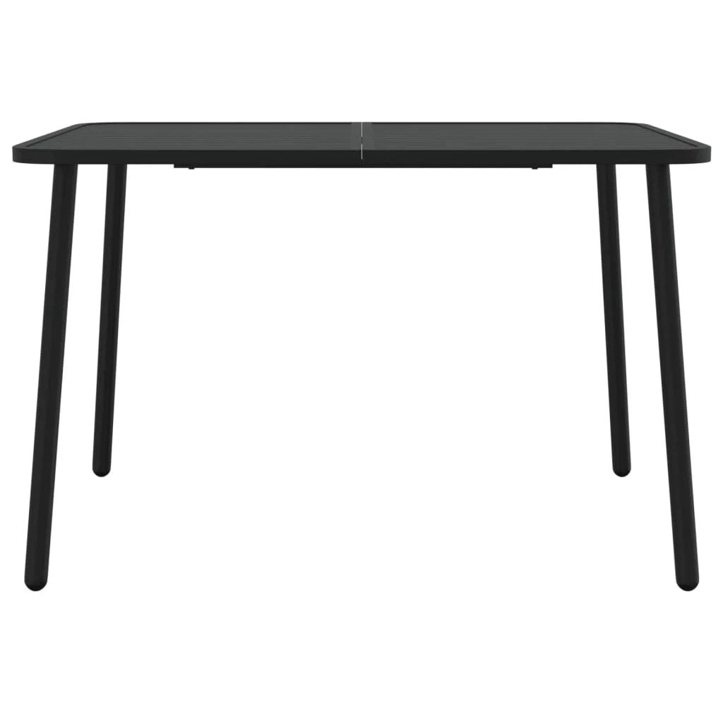 vidaXL Garden Table Anthracite 50x50x71 cm Steel by vidaXL