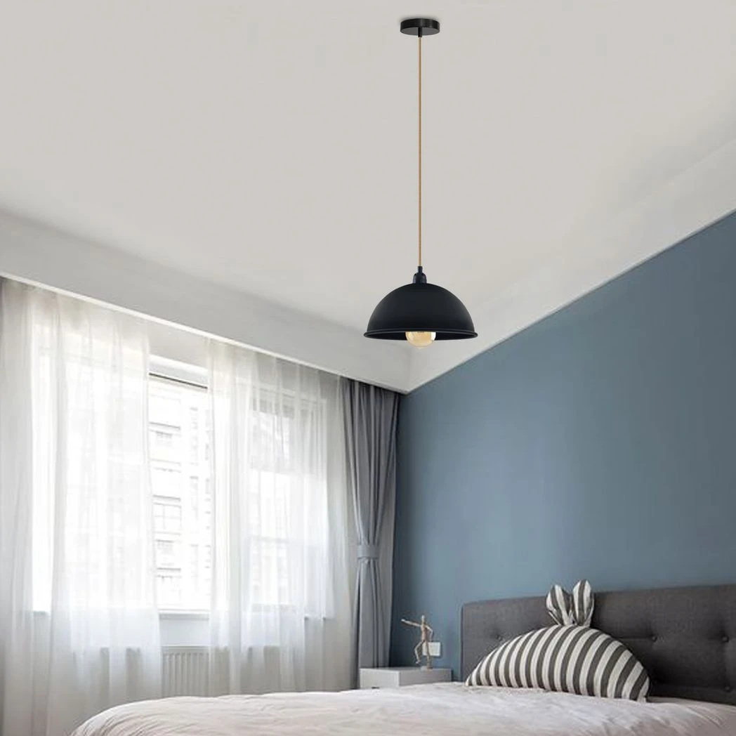 Vintage Industrial Pendant Light E27 Fixture by Un-branded