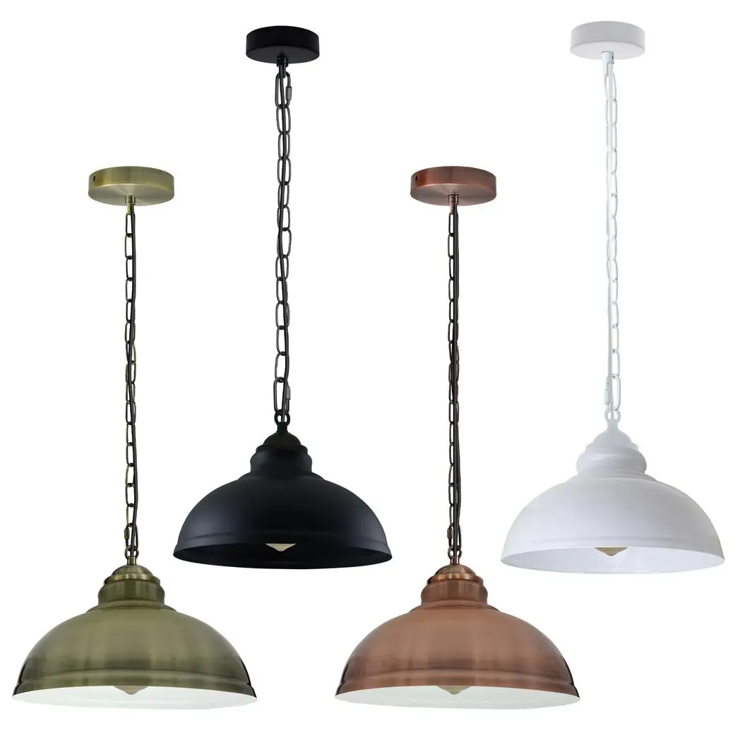 Un-branded Vintage Industrial E27 Ceiling Light Cage Shade Loft Style Pendant Lamp - Pendant Lights