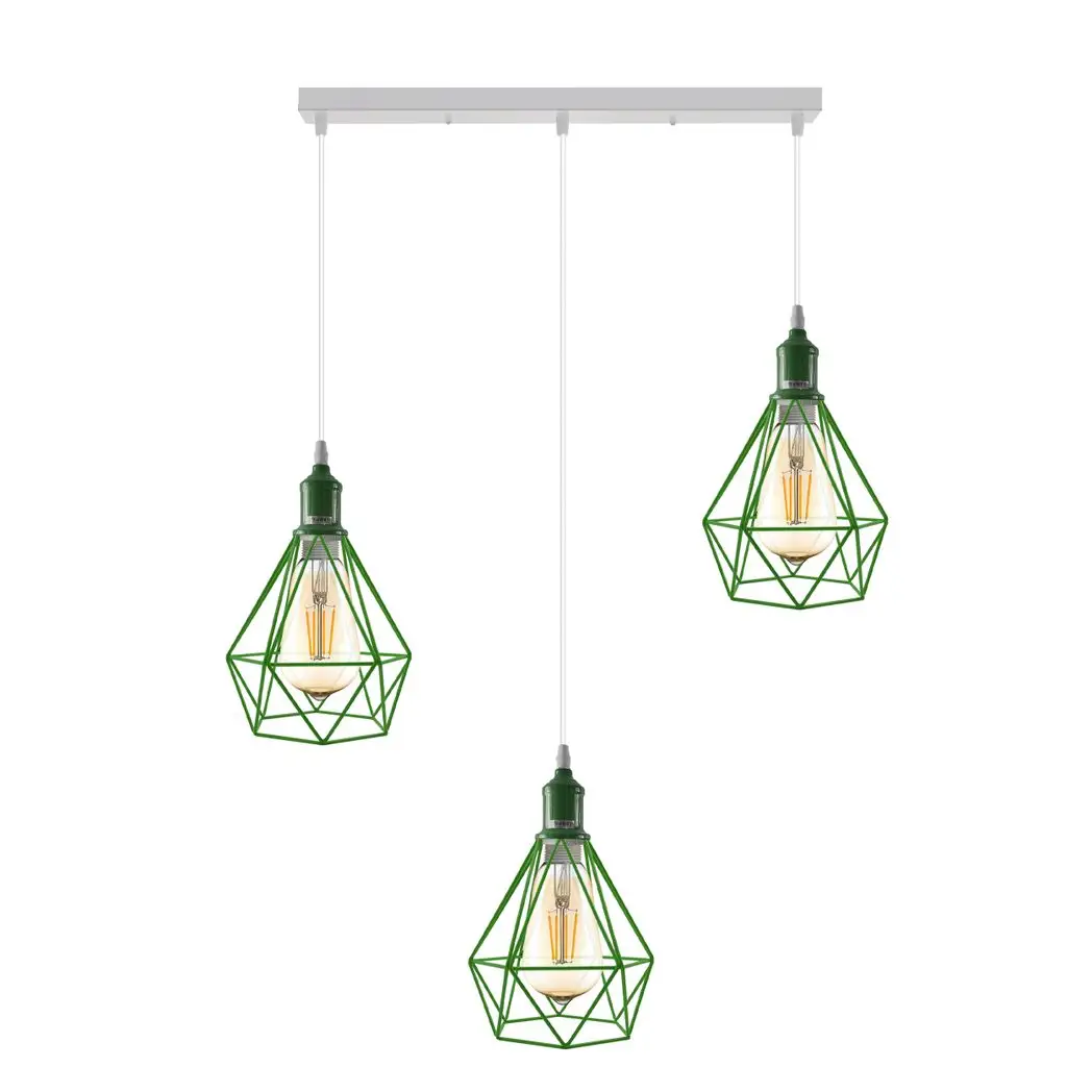Un-branded Pendant Industrial Ceiling Light Fitting, Metal Open Style Vintage Lamp Shade - Pendant Lights