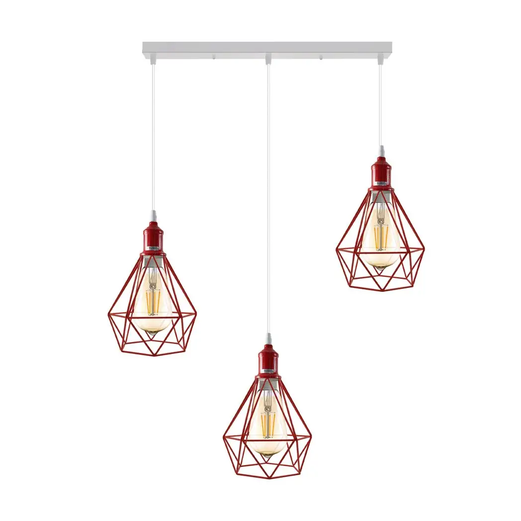 Un-branded Pendant Industrial Ceiling Light Fitting, Metal Open Style Vintage Lamp Shade - Pendant Lights