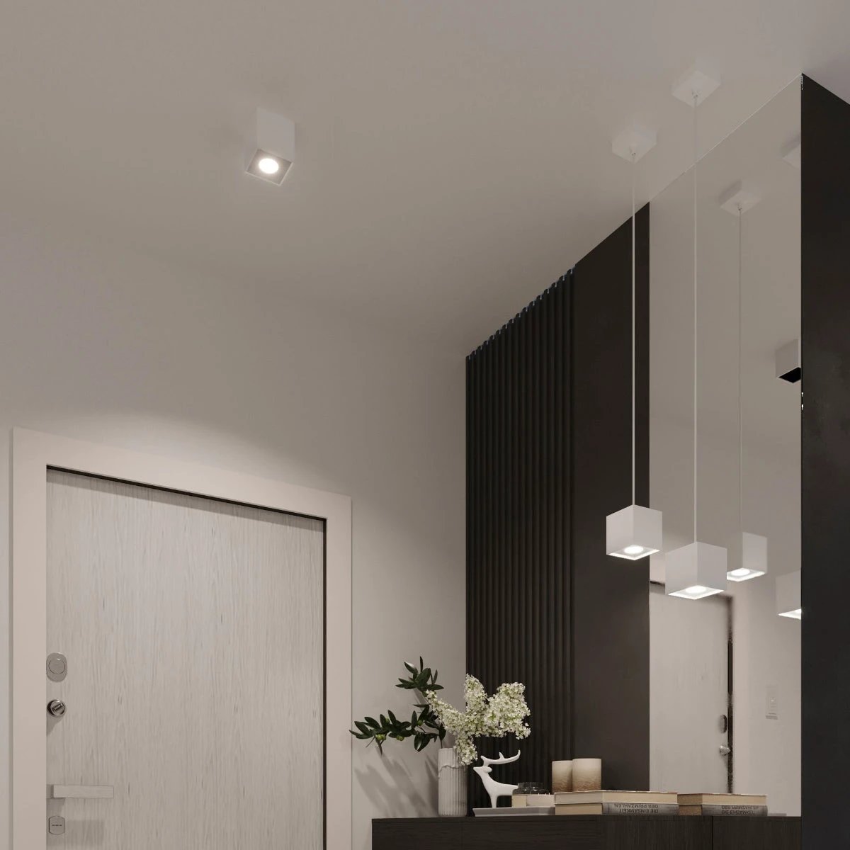 Quad Ceiling Lamp 26x11x12 Dual GU10 Home by Sollux Lighting
