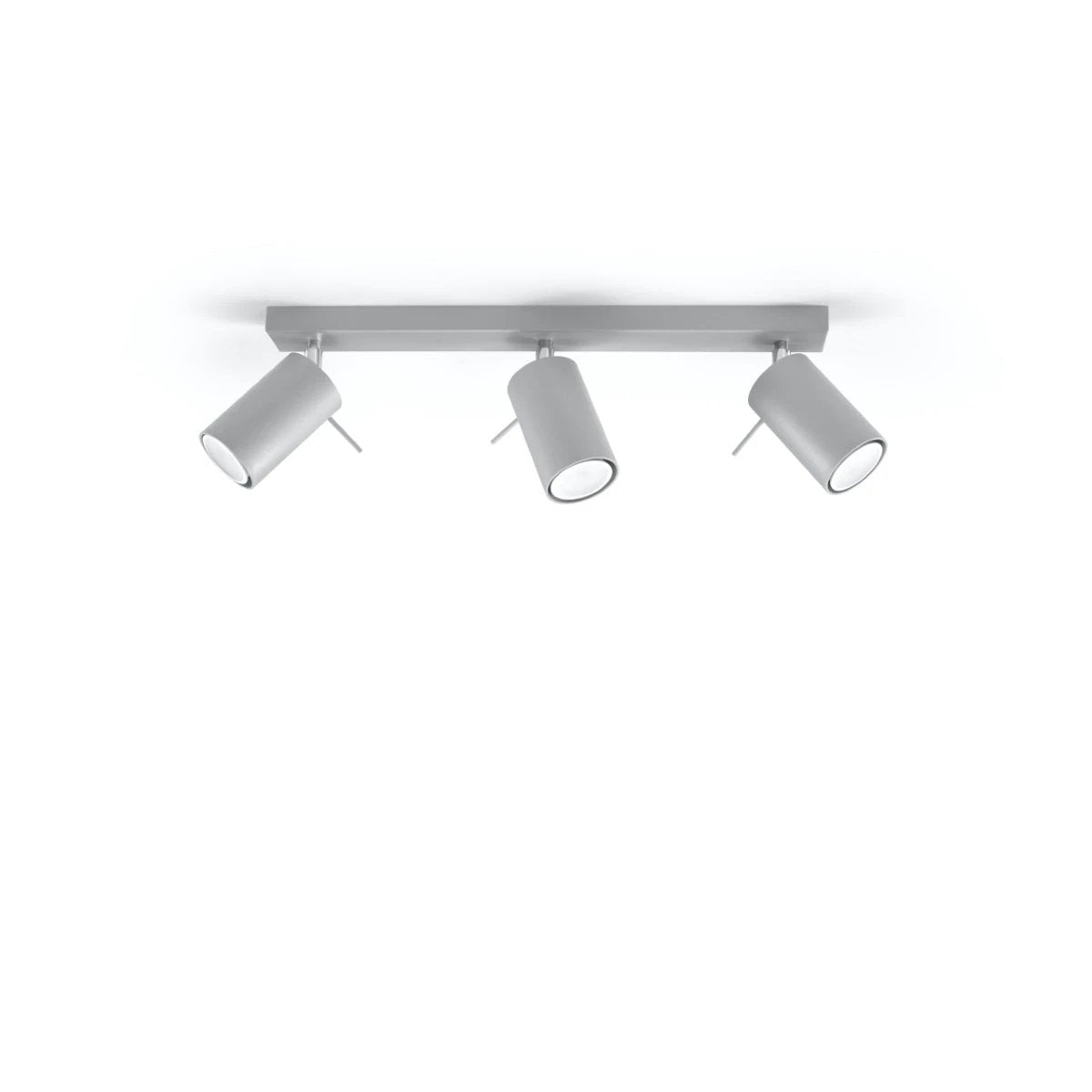 Steel Ring Ceiling Light GU10 45x6x16cm Home by Sollux Lighting