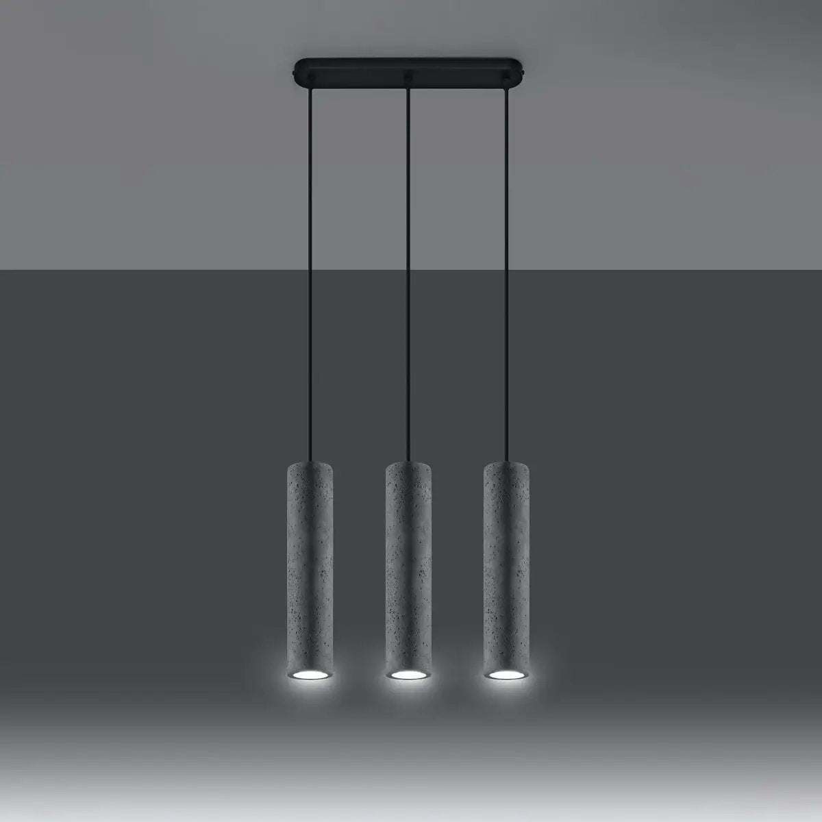 Sollux Lighting Pendant lamp concrete Luvo industrial Design GU10 - Pendant Lights