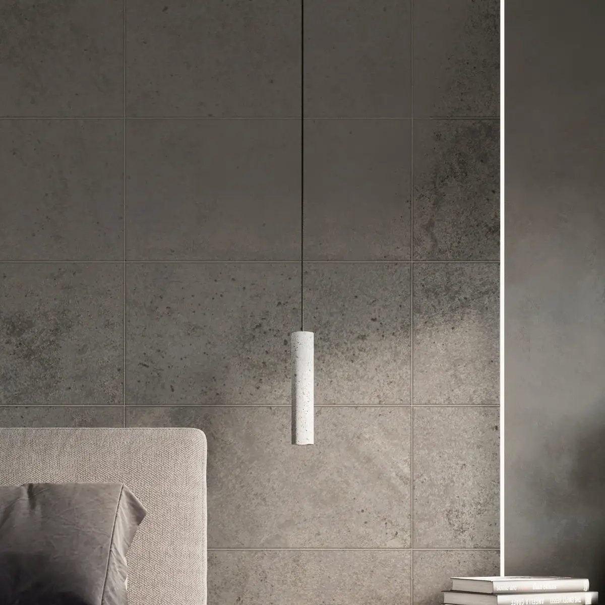 Sollux Lighting Pendant lamp concrete Luvo industrial Design GU10 - Pendant Lights