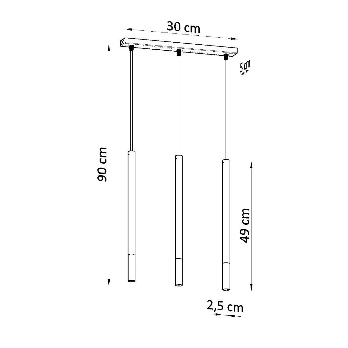 Sollux Lighting Pendant lamp steel Mozaica modern Design G9 - Pendant Lights