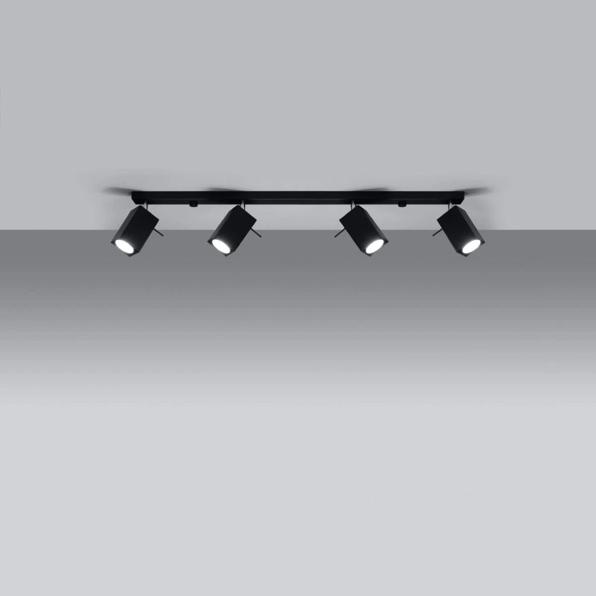 Sollux Lighting Merida Ceiling Lamp 80x6x16cm Four-Spot Home - Ceiling Lights