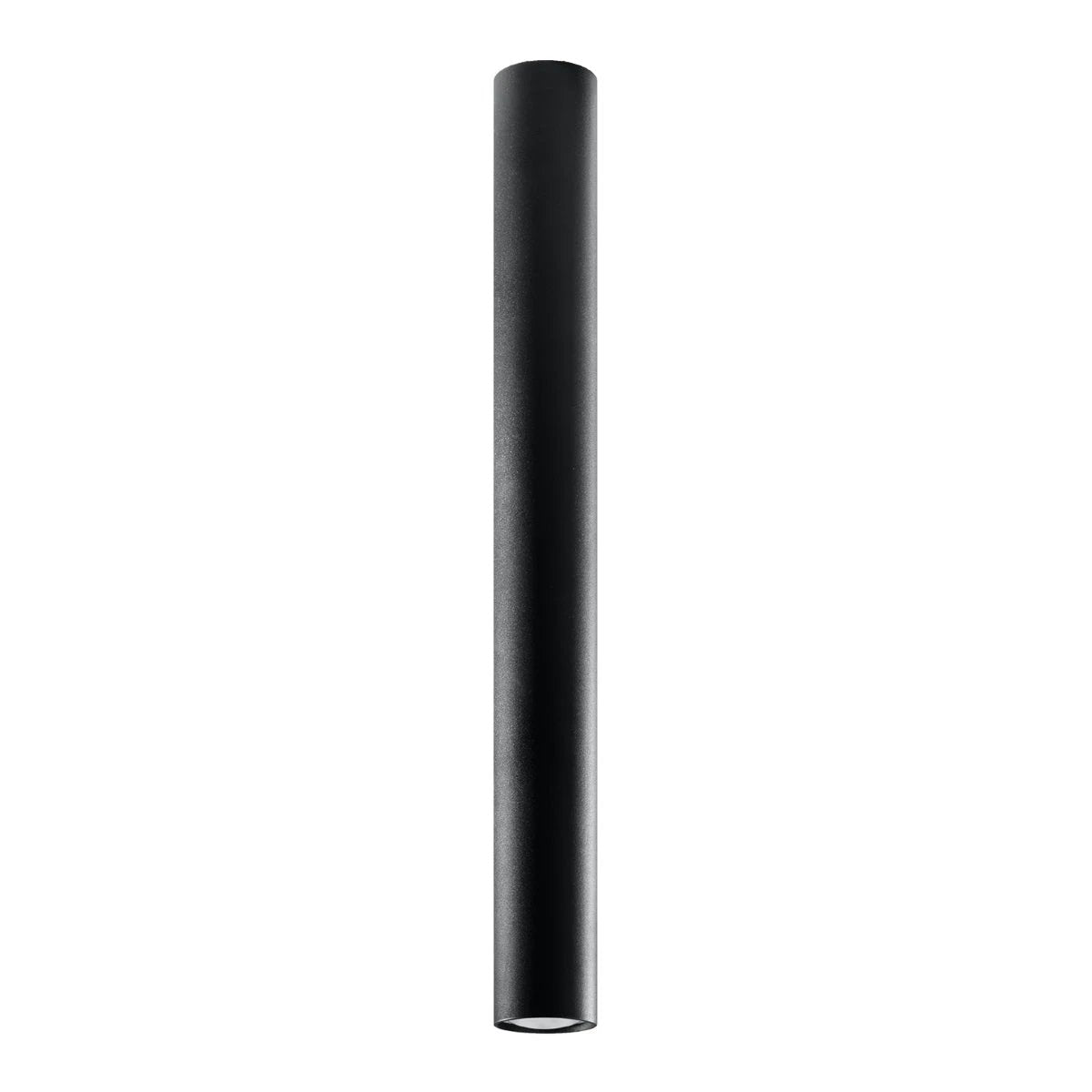 Sollux Lighting Lagos Black Steel Ceiling Lamp GU10 6x6x60 cm Modern Design For Living Rooms And Hallways - Ceiling Lights