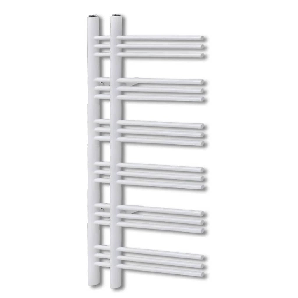 vidaXL Premium Bathroom Towel Radiator E Shape 600x1200mm Central Heating Warmer for Bathrooms - Radiator