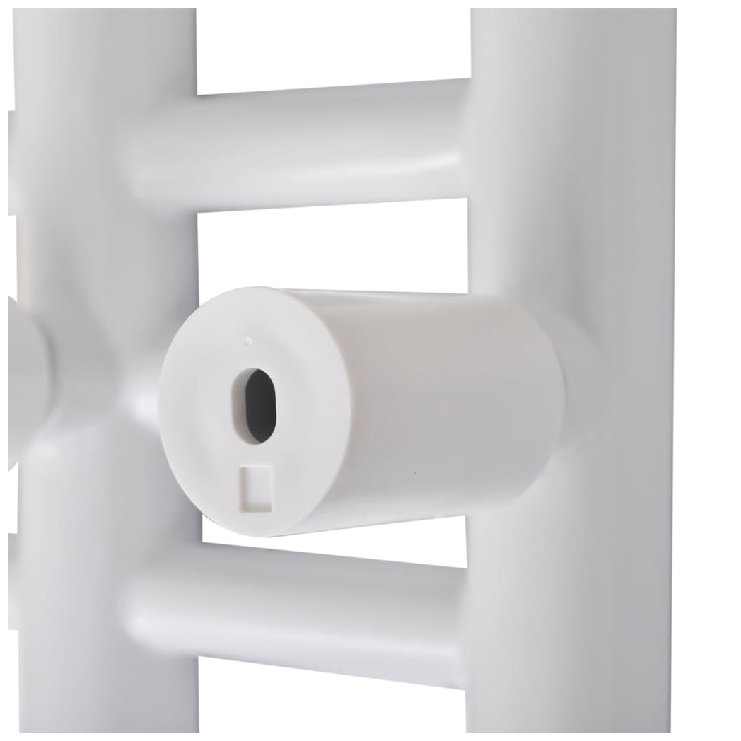 vidaXL Premium Bathroom Towel Radiator E Shape 600x1200mm Central Heating Warmer for Bathrooms - Radiator
