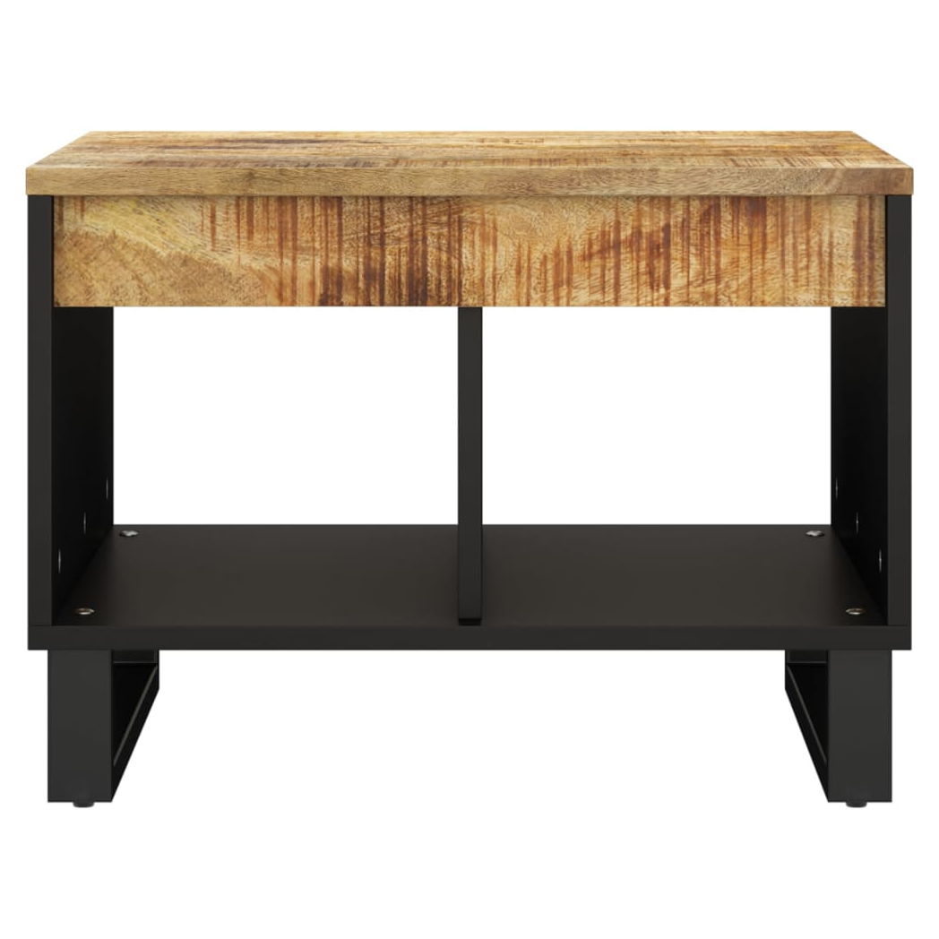 vidaXL Coffee Table 55x50x40 cm Solid Mango Wood For Living Room Decor And Enduring Style by vidaXL