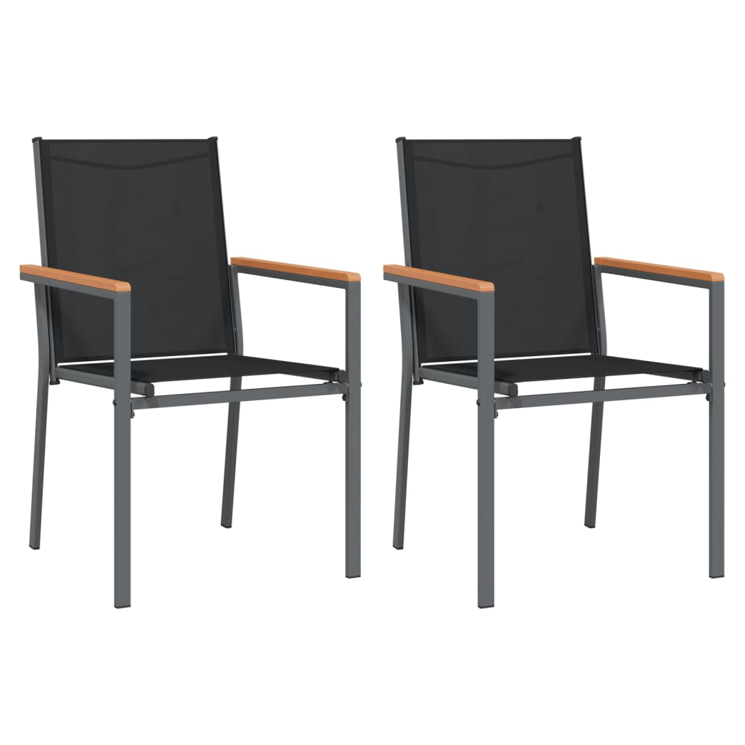 vidaXL VidaXL Garden Dining Set 3 Piece Textilene and Steel - Garden Set