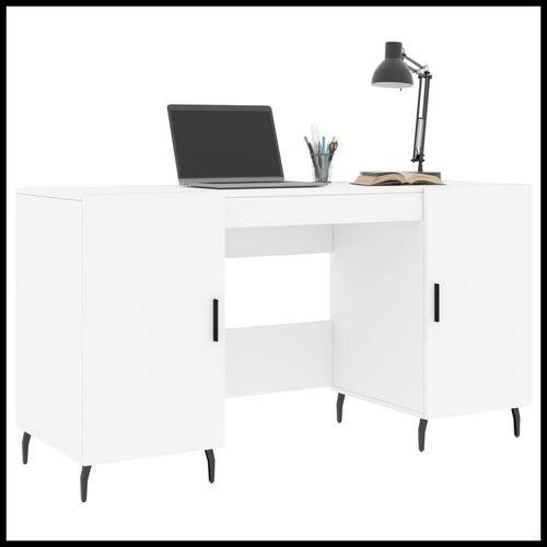 vidaXL vidaXL Desk 140x50x75 cm Engineered Wood Office Desks - Uncategorized Desk