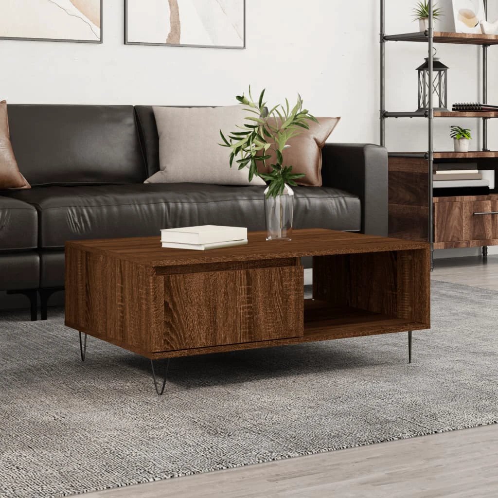 vidaXL VidaXL Coffee Table 90x60x35cm Engineered Wood Living Room - Coffee Table