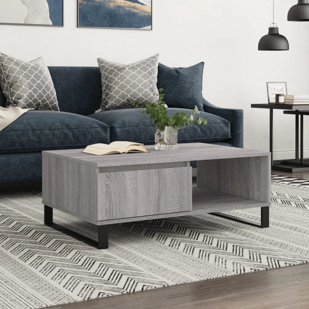 vidaXL VidaXL Coffee Table 90x60x35 cm Engineered Wood Living Room - Coffee Table