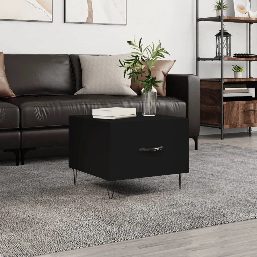 VidaXL Coffee Table 50x50x40cm Engineered Wood Living Room by vidaXL