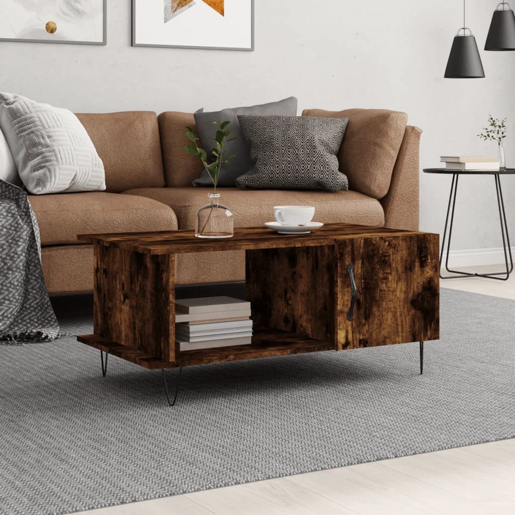 VidaXL Coffee Table 90x50x40 cm Engineered Wood LivingRoom by vidaXL