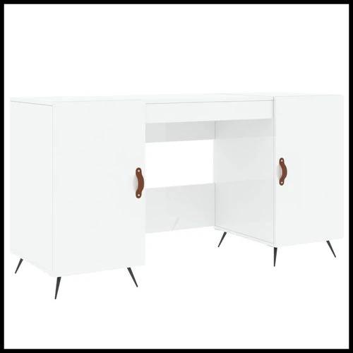 vidaXL vidaXL Desk 140x50x75 cm Engineered Wood with Ample Storage - Uncategorized Desk