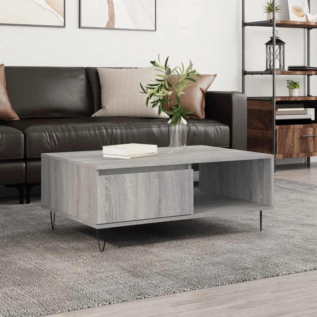 vidaXL VidaXL Coffee Table 90x60x35cm Engineered Wood Living Room - Coffee Table