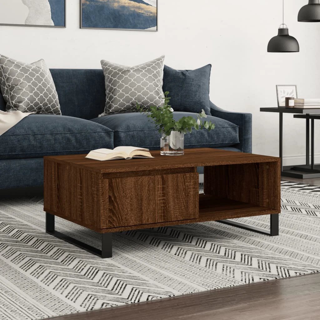 vidaXL VidaXL Coffee Table 90x60x35 cm Engineered Wood Living Room - Coffee Table