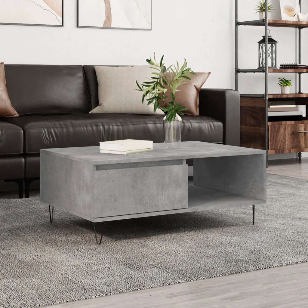 vidaXL VidaXL Coffee Table 90x60x35cm Engineered Wood Living Room - Coffee Table
