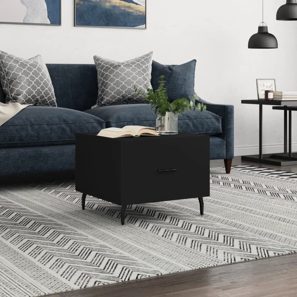 VidaXL Coffee Table 50x50x40 cm Engineered Wood Living Room by vidaXL