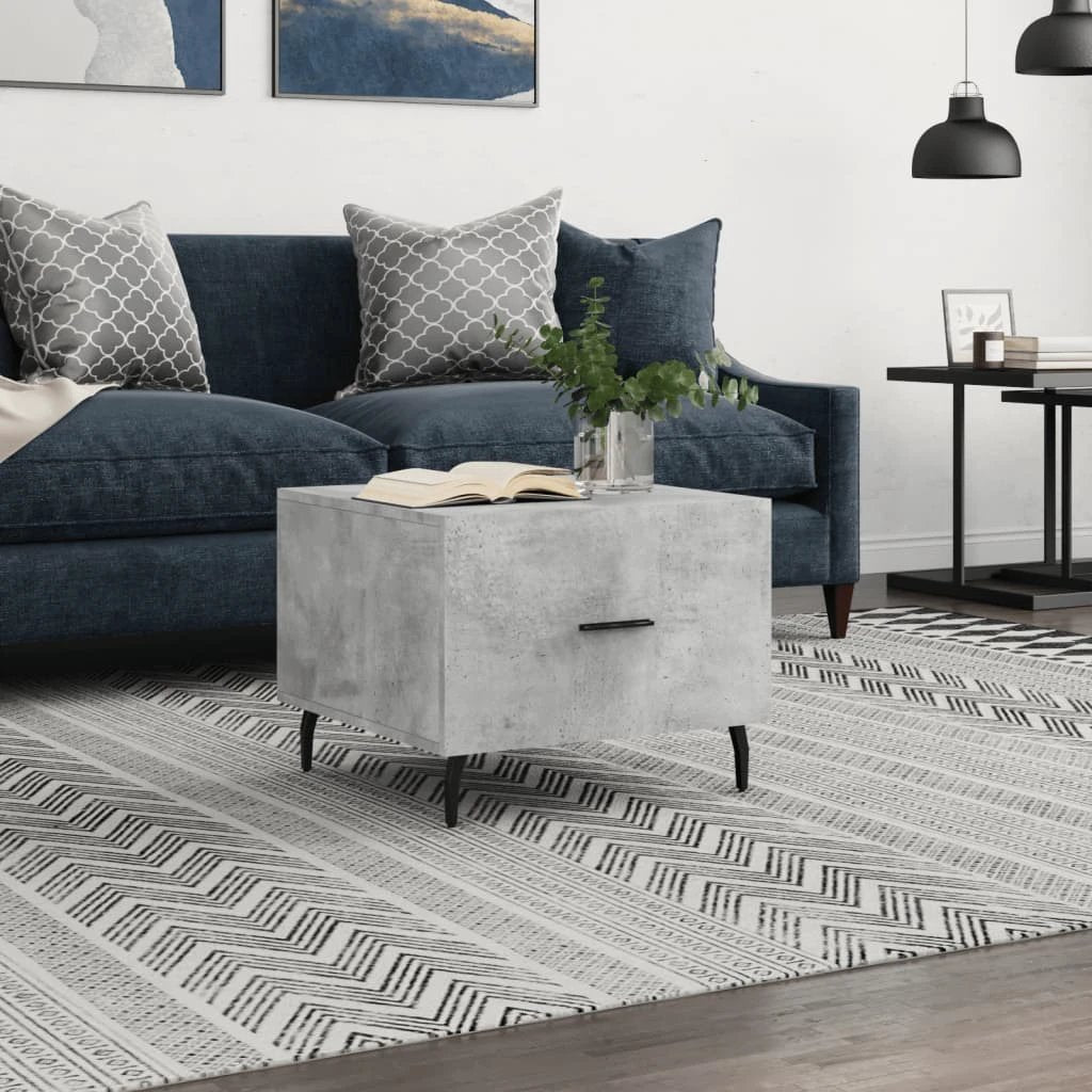 VidaXL Coffee Table 50x50x40 cm Engineered Wood Living Room by vidaXL