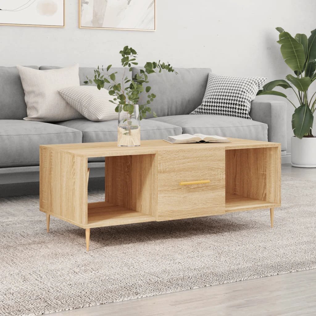 vidaXL VidaXL Coffee Table 102x50x40cm Engineered Wood Living Room - Coffee Table