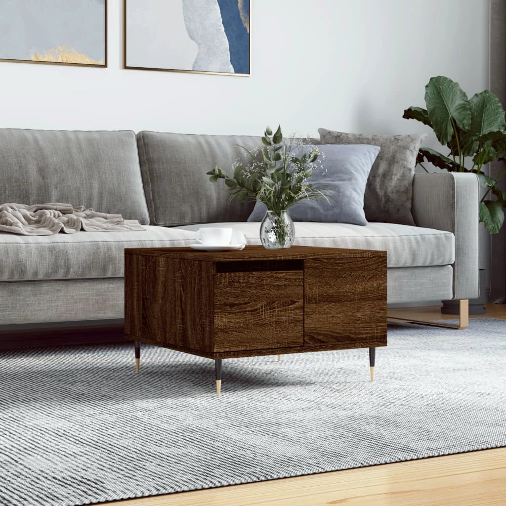 vidaXL VidaXL Coffee Table 55x55x36.5 cm Engineered Wood Home Use - Coffee Table