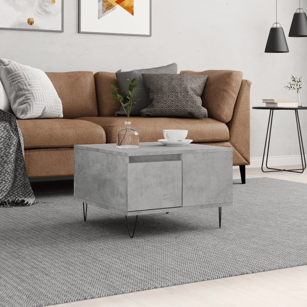 vidaXL VidaXL Coffee Table 55x55x36.5 Engineered Wood Living Room - Coffee Table