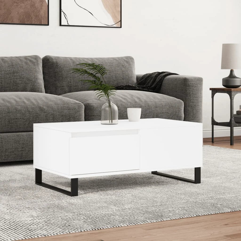 vidaXL VidaXL Coffee Table 90x50x36.5 cm Engineered Wood Lounge - Coffee Table