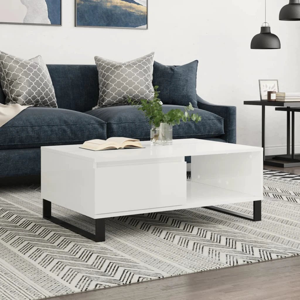 vidaXL VidaXL Coffee Table 90x60x35 cm Engineered Wood Living Room - Coffee Table