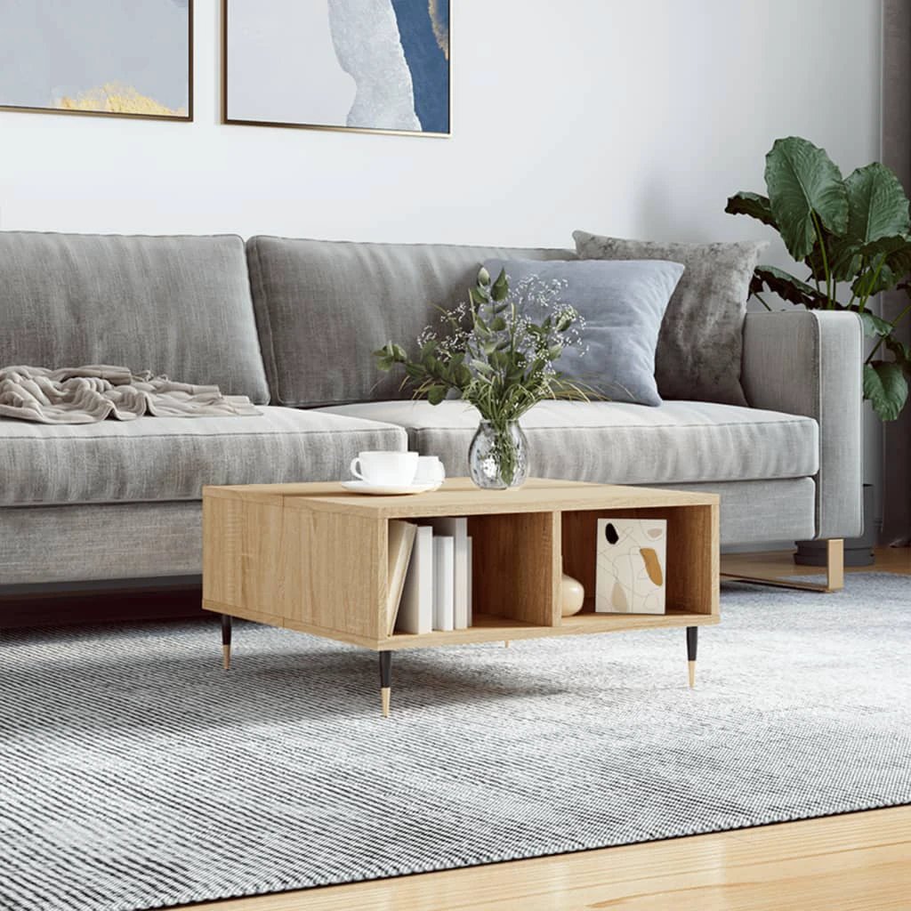 vidaXL VidaXL Coffee Table 60x60x30 cm Engineered Wood Living Room - Coffee Table
