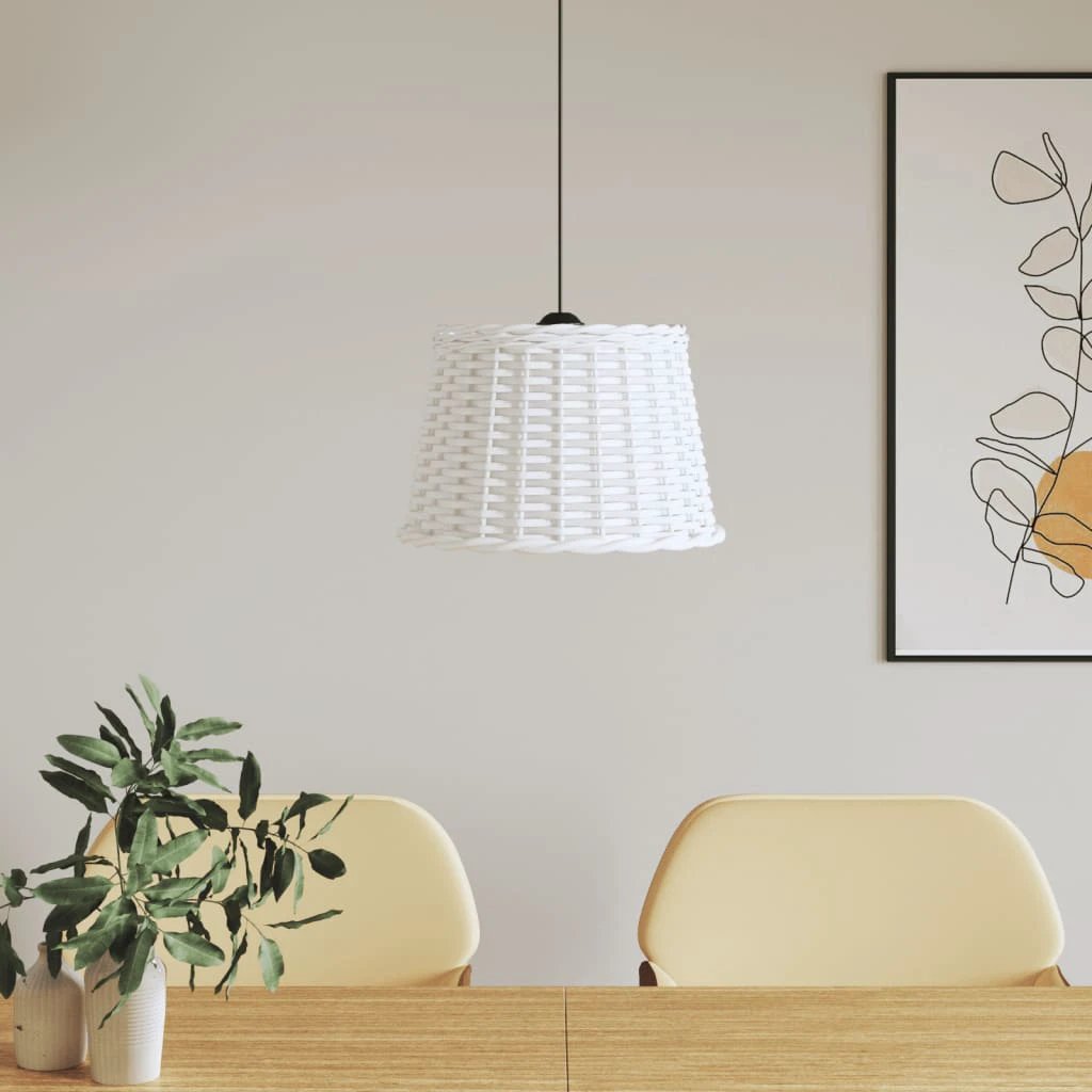 vidaXL VidaXL Ceiling Lamp Shade Ø15x12cm Woven Home - Ceiling Lights