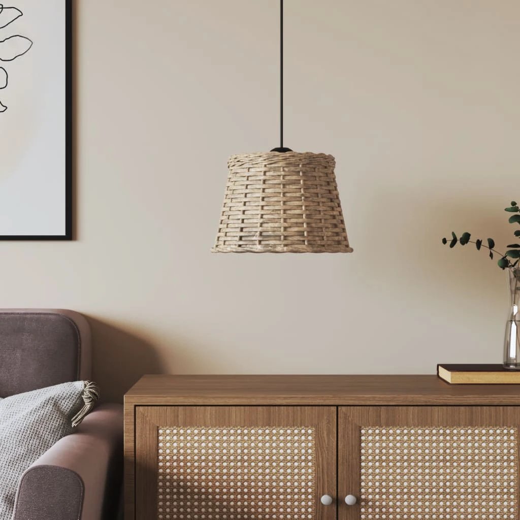vidaXL VidaXL Ceiling Lamp Shade Ø15x12cm Woven Home - Ceiling Lights