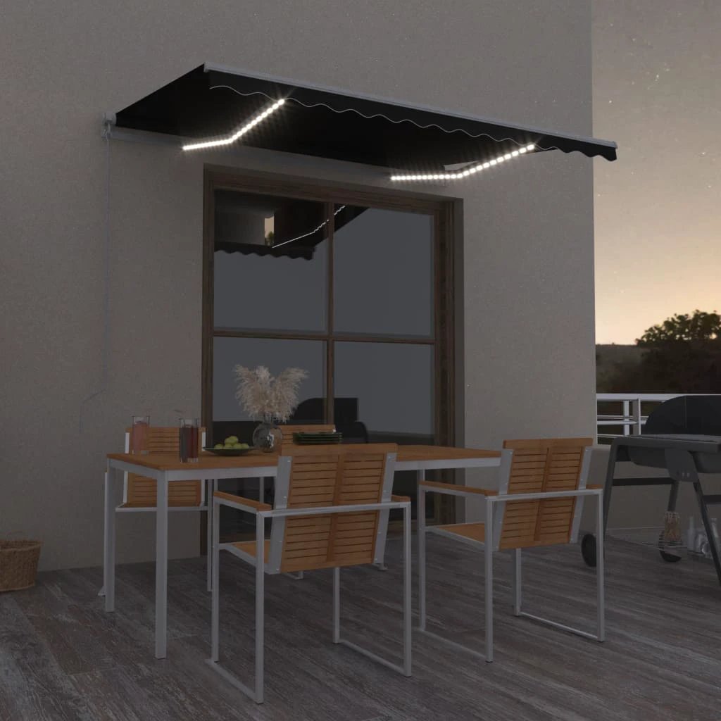 vidaXL vidaXL Awning 300x250 cm LED Patio - Cover