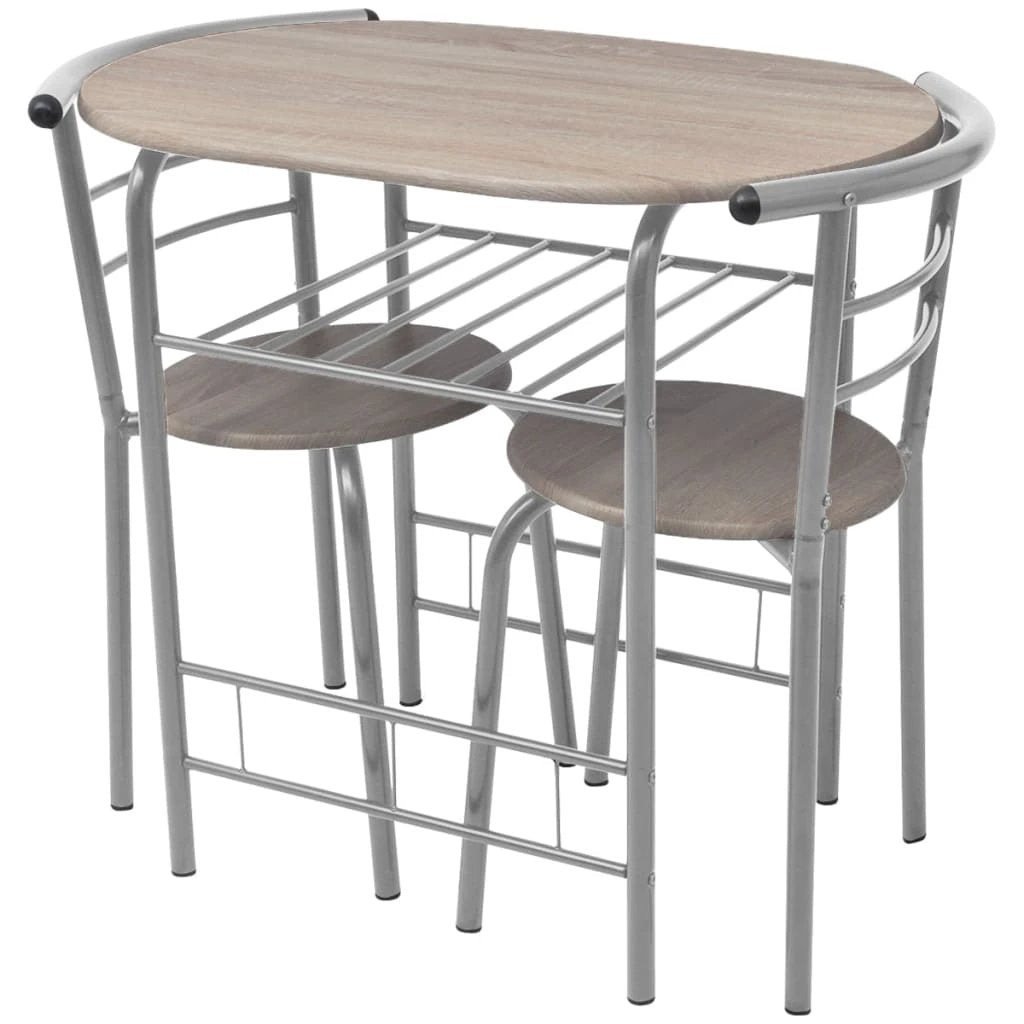 vidaXL Breakfast Bar Set MDF by vidaXL