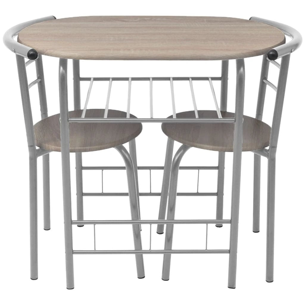 vidaXL Breakfast Bar Set MDF by vidaXL
