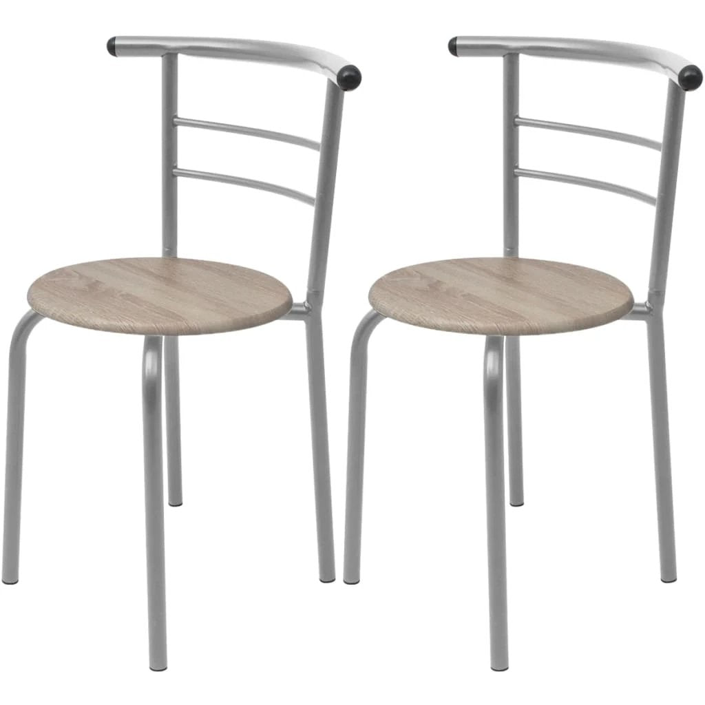 vidaXL Breakfast Bar Set MDF by vidaXL