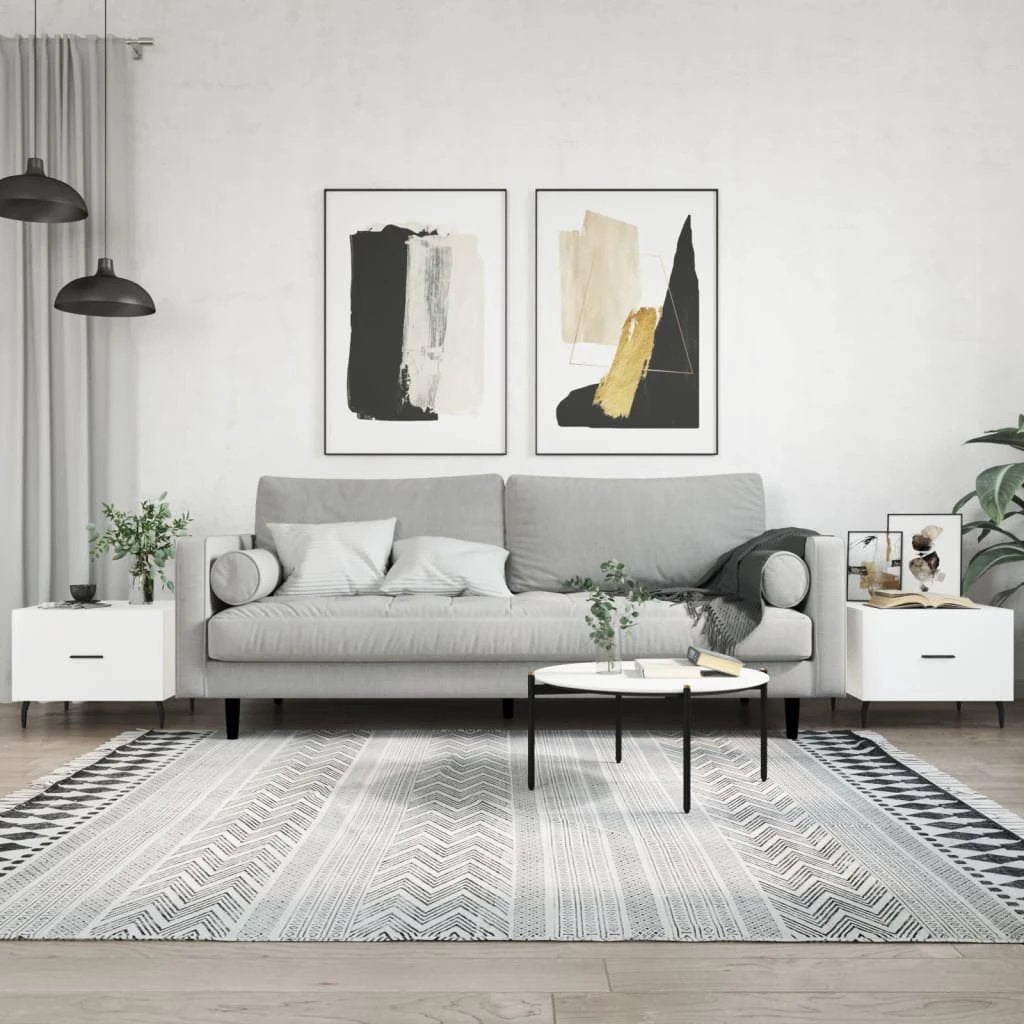 VidaXL Coffee Table 50x50x40 cm Engineered Wood Living Room by vidaXL