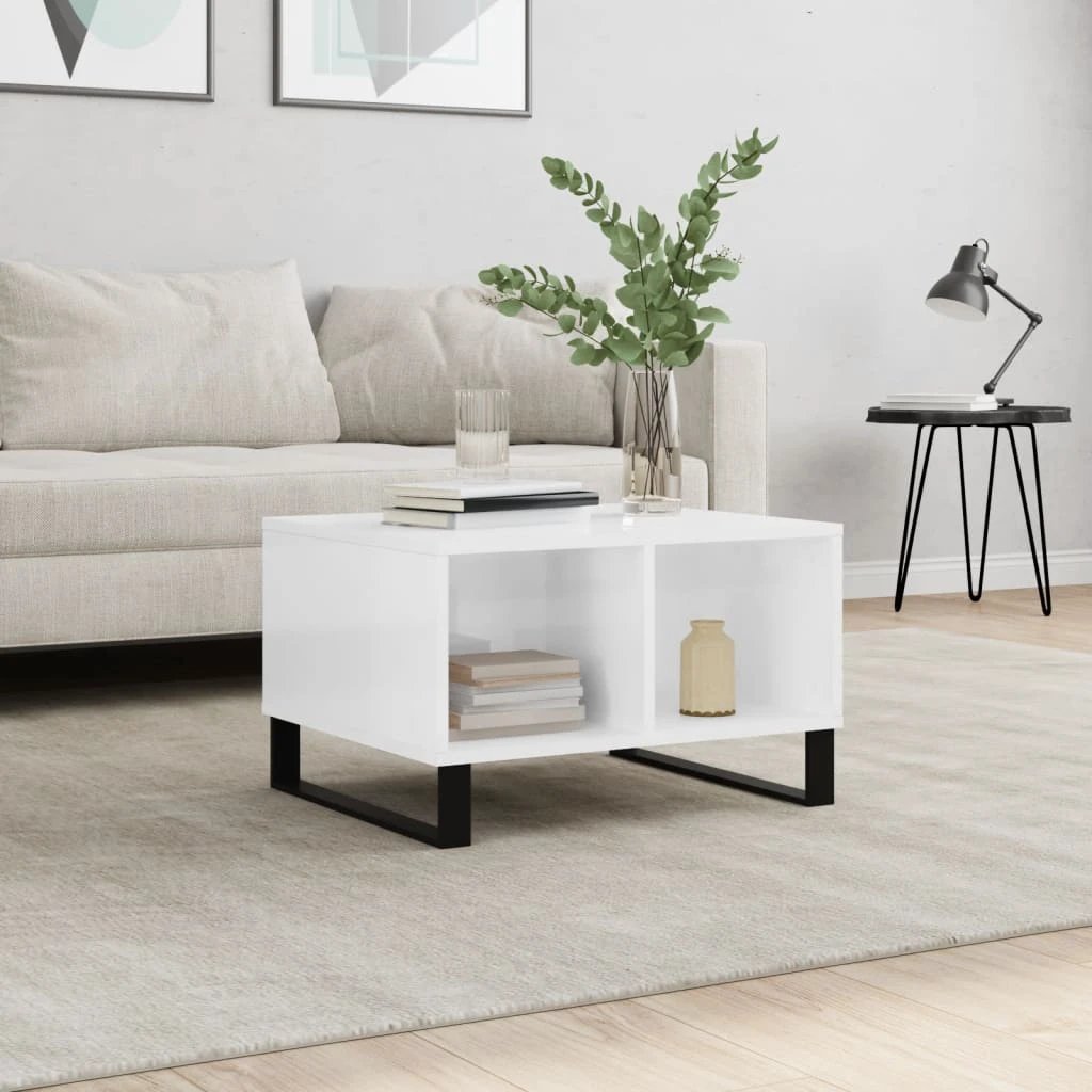 vidaXL VidaXL Coffee Table 60x50x36.5 Engineered Wood Living Room - Coffee Table