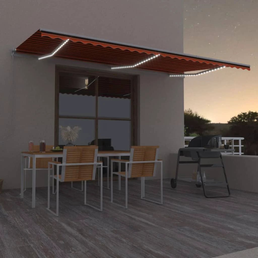vidaXL vidaXL Awning 300x250 cm LED Patio - Cover